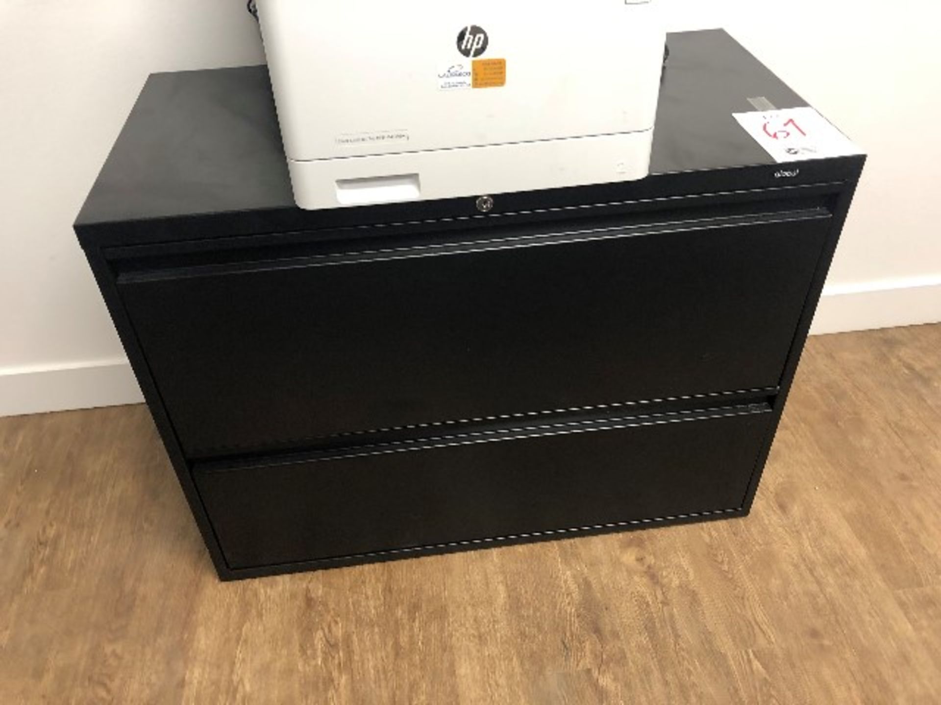 2-Drawer lateral filing cabinet