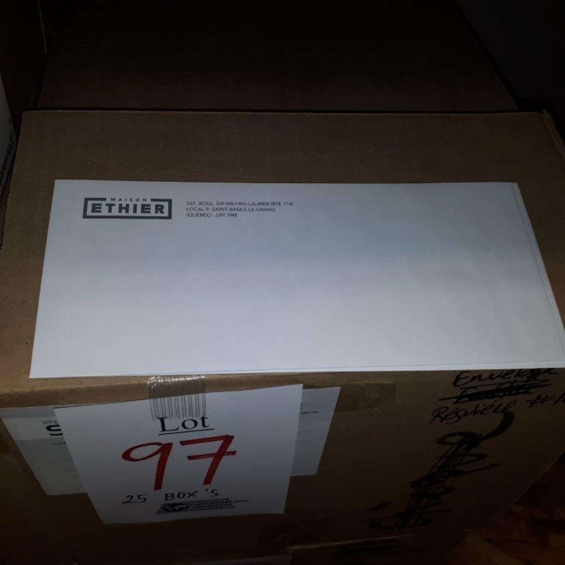 Envelopes,boxes (Ehier logo on enveloppes) - Image 2 of 2