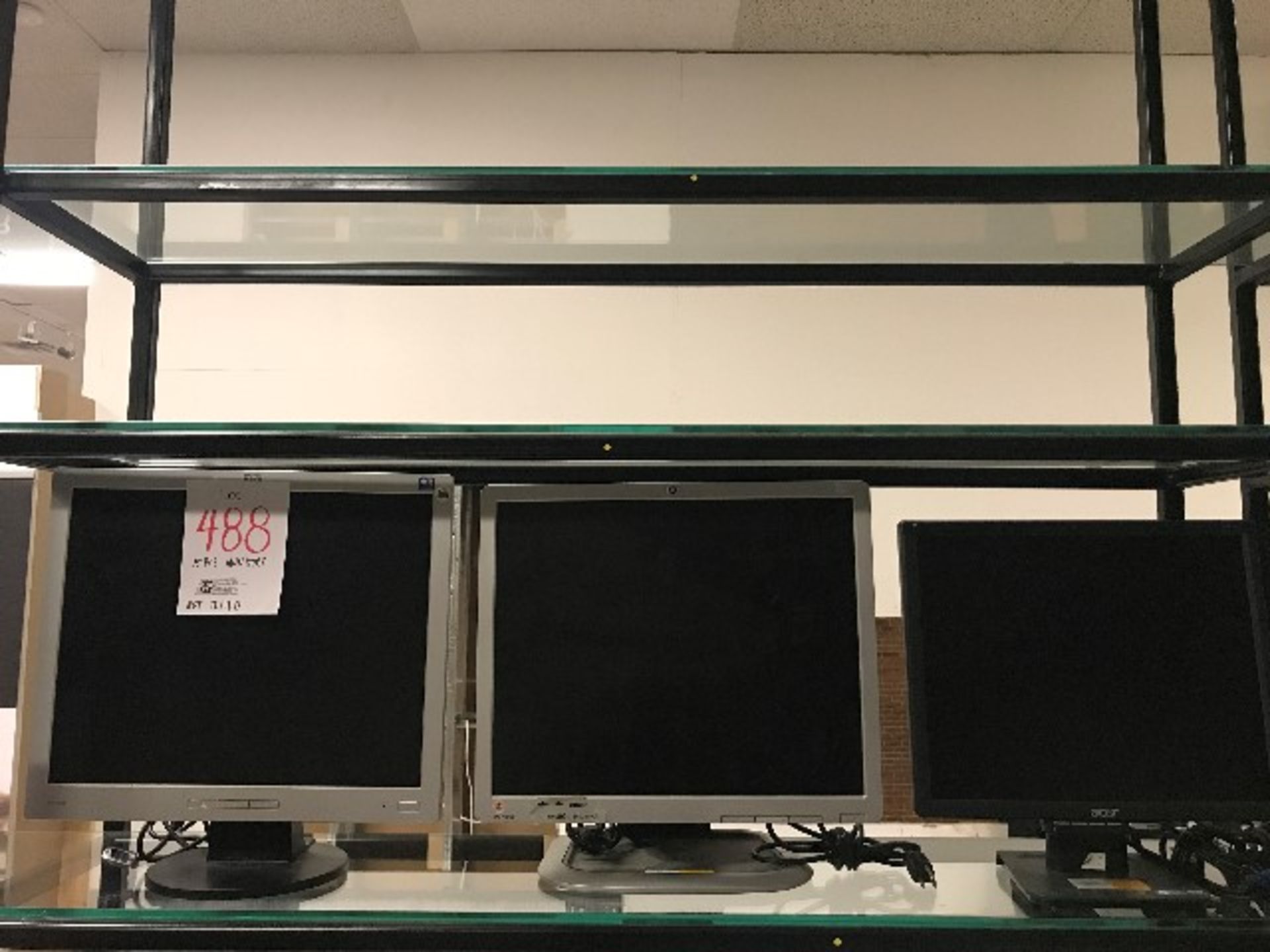 LOT: Assorted monitors NOT TESTED,5pcs