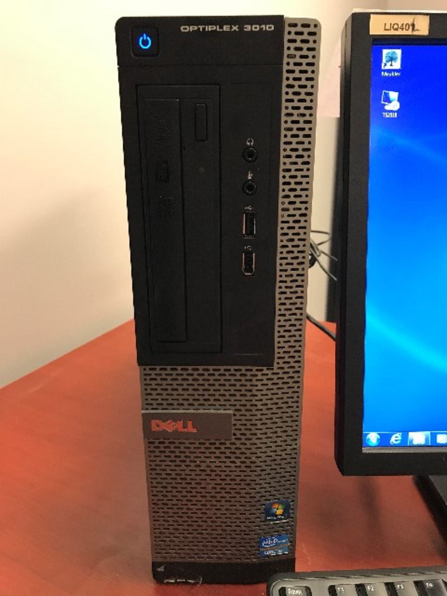 Dell i3,3.4GHz,4GB RAM,450GB HDD,monitor,keyboard,mouse - Image 2 of 3