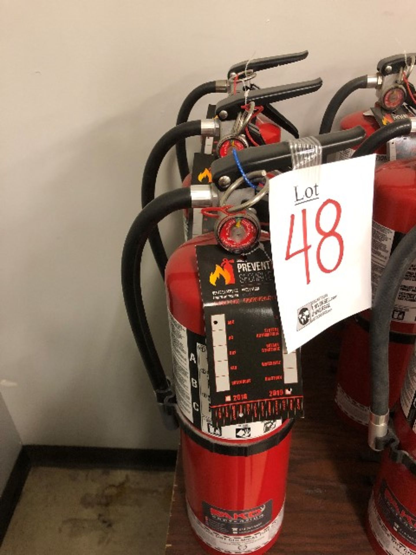 Fire extinguishers, 3pcs - Image 2 of 2