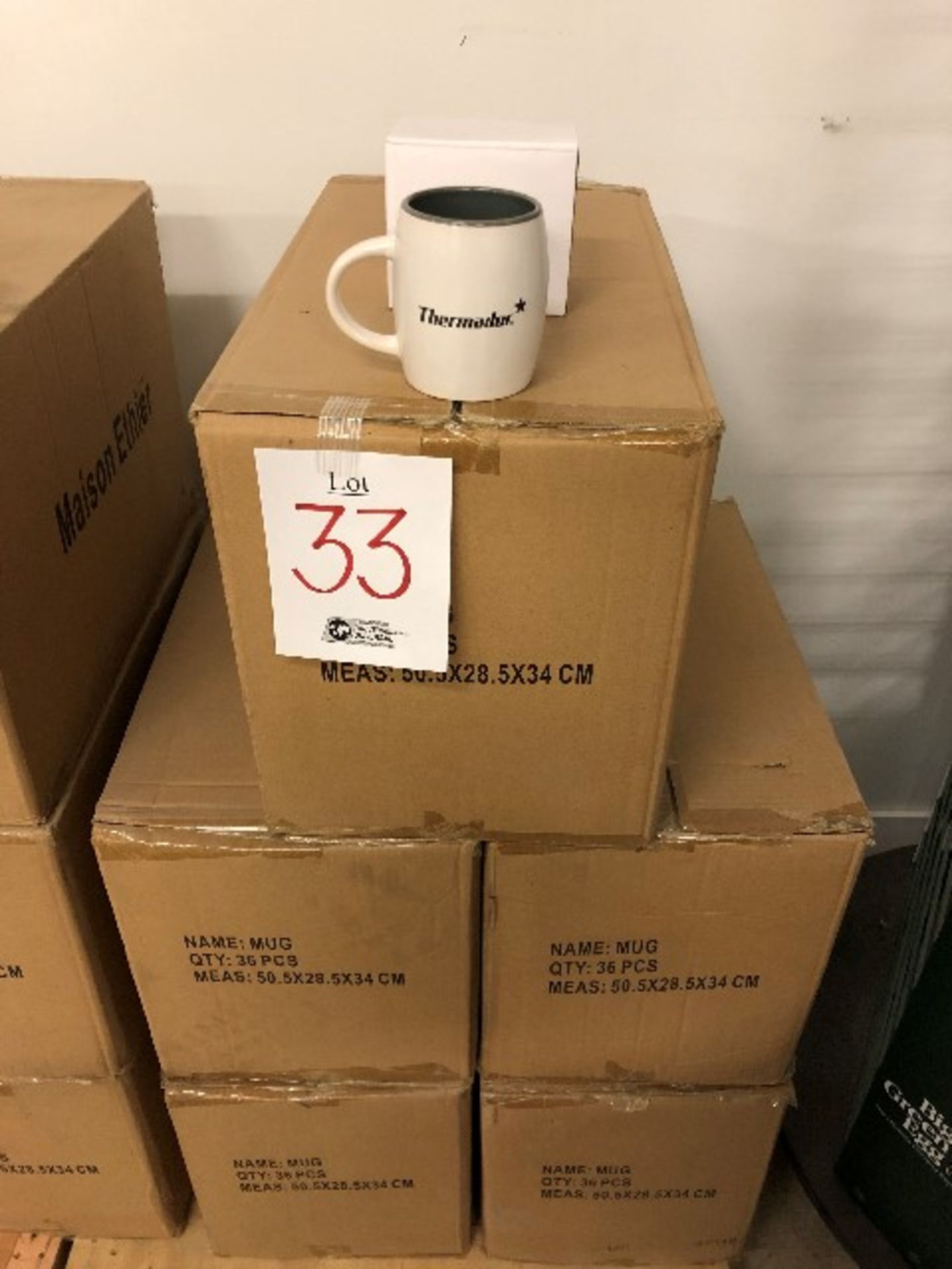 LOT: Coffee cups, 180pcs, 5 boxes - Image 2 of 2