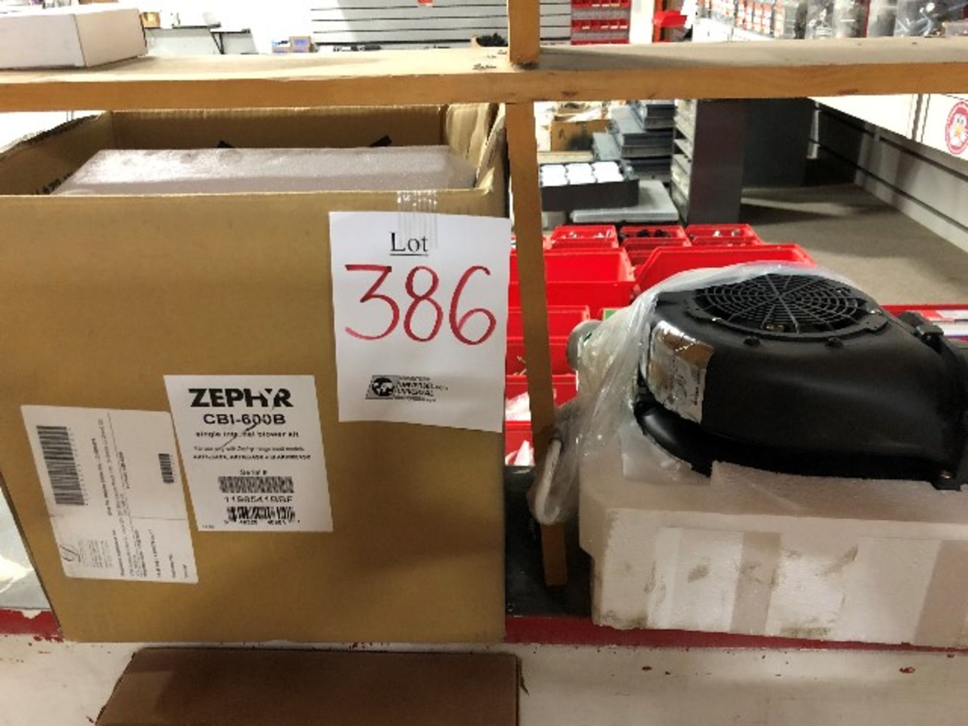 Zephyr CBI-600B Single internal blower