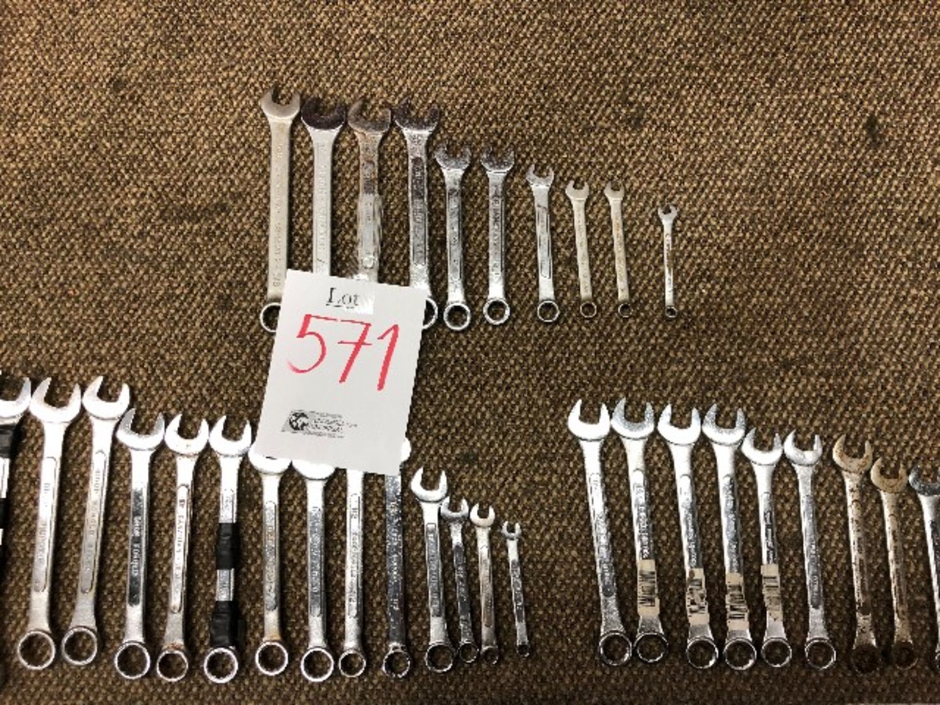 LOT: Assorted wrenches, 35pcs