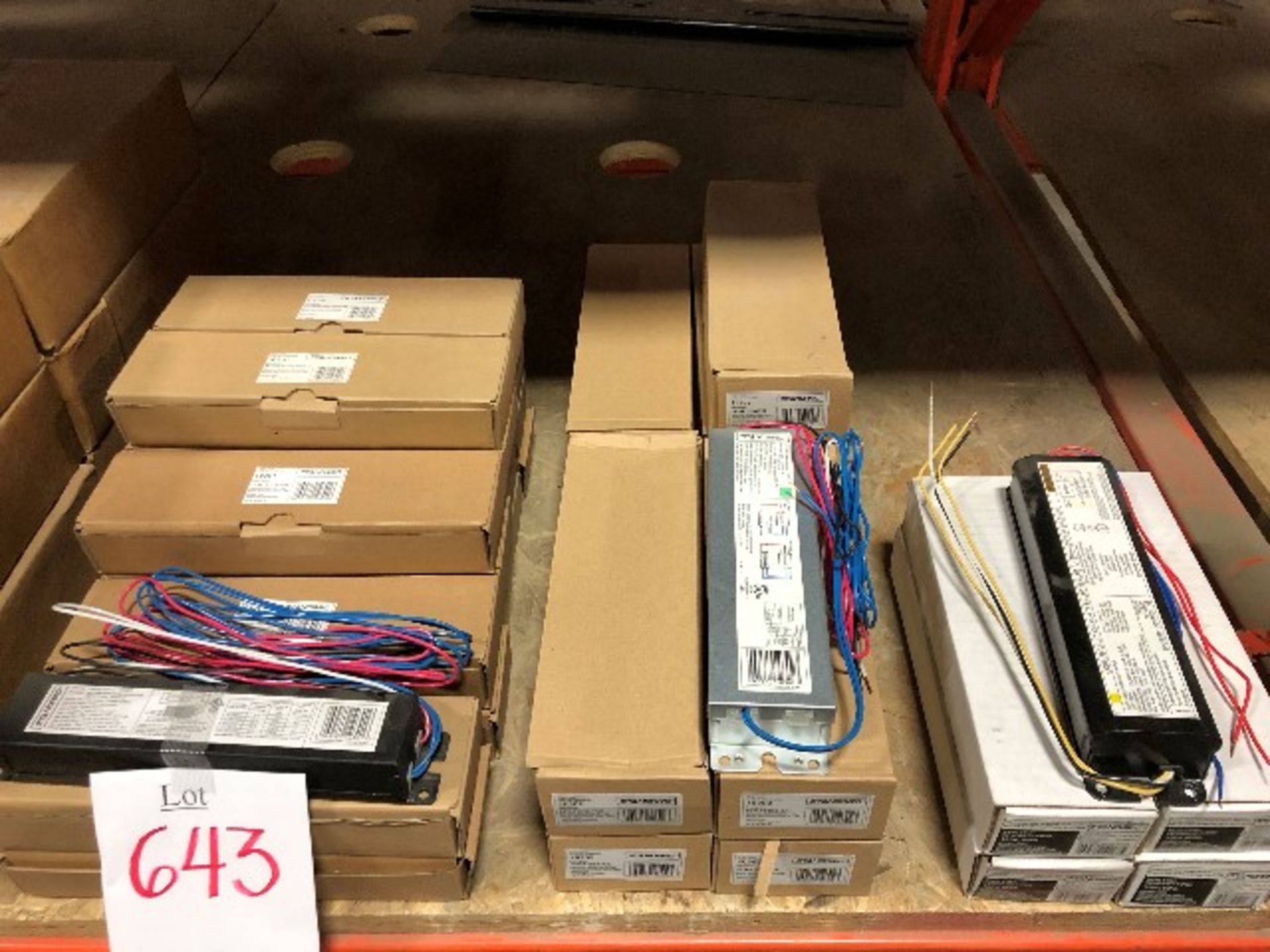 LOT: Assorted electrical ballasts