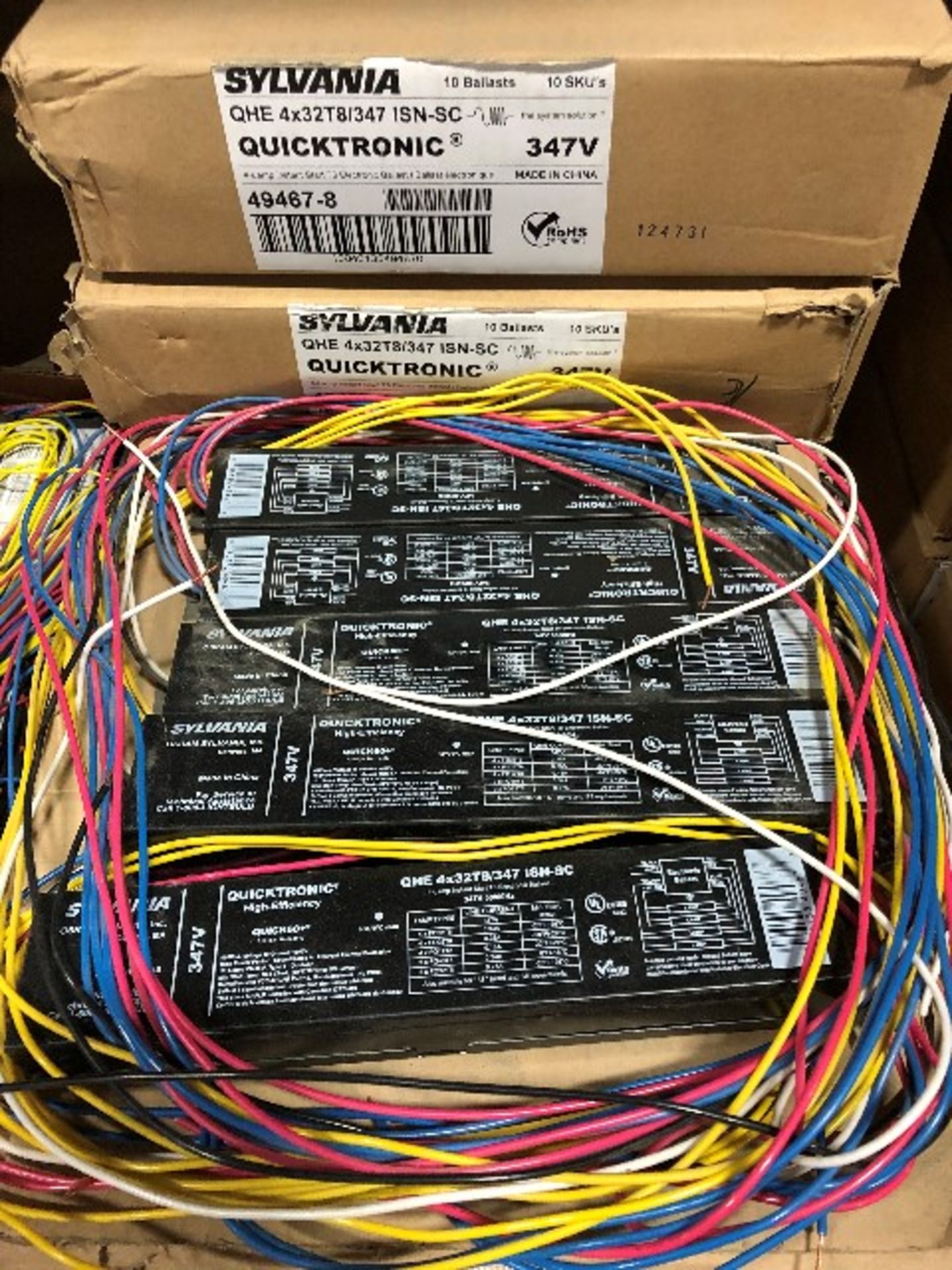 LOT: Sylvania electrical ballasts, 12 boxes - Image 2 of 3