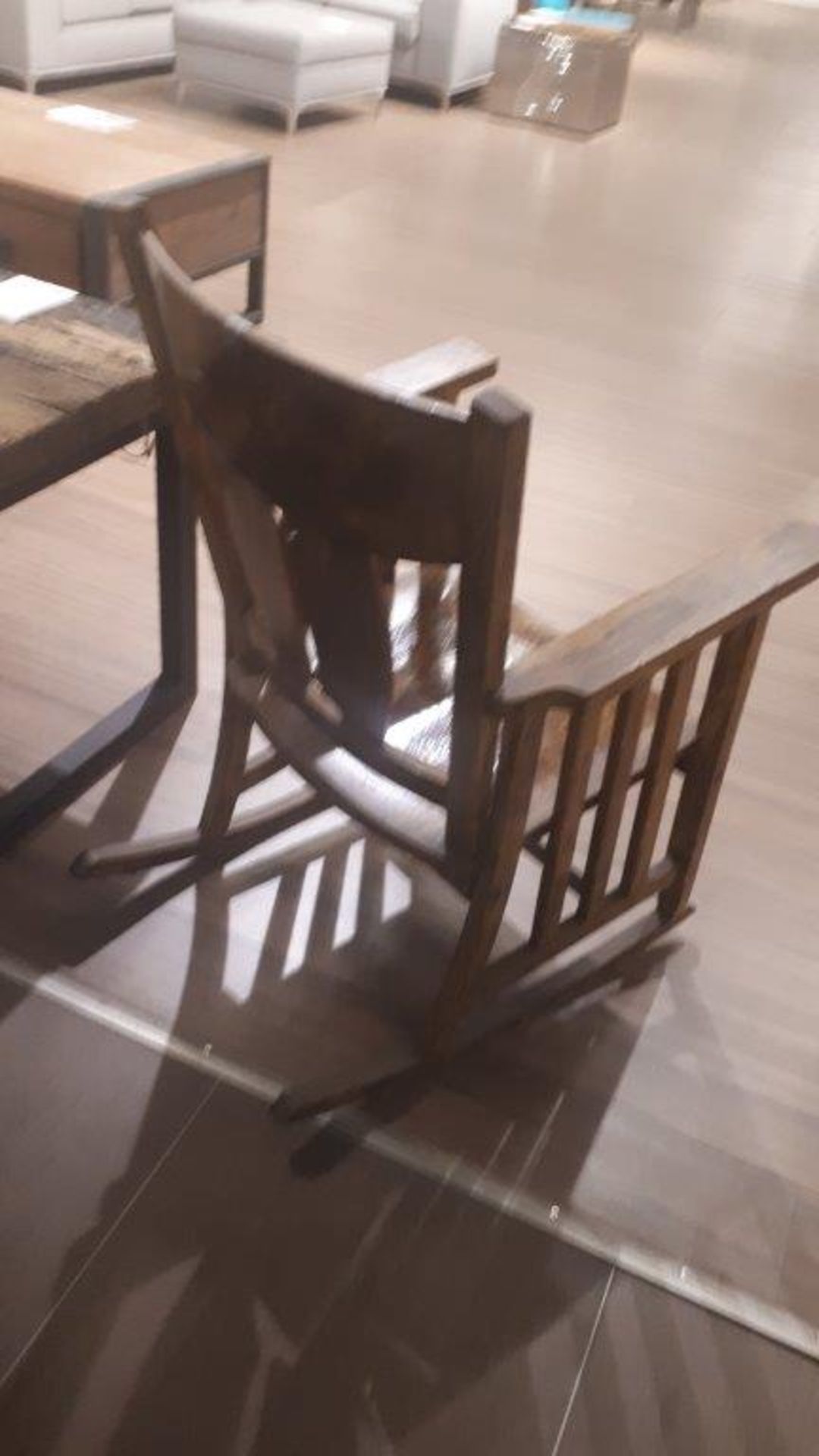 Antique style rocking chair - Image 2 of 3