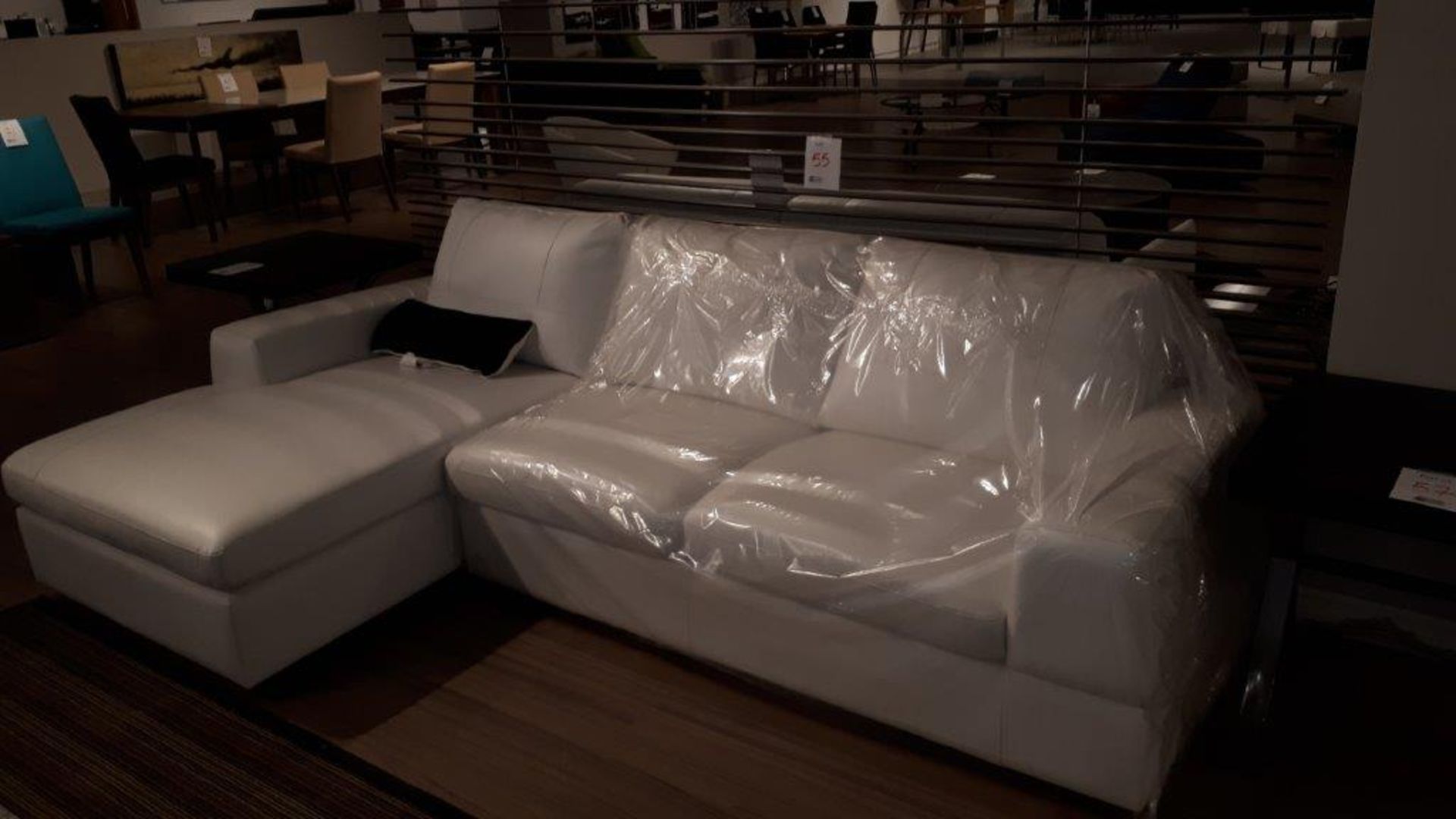 Sofa lounger, white