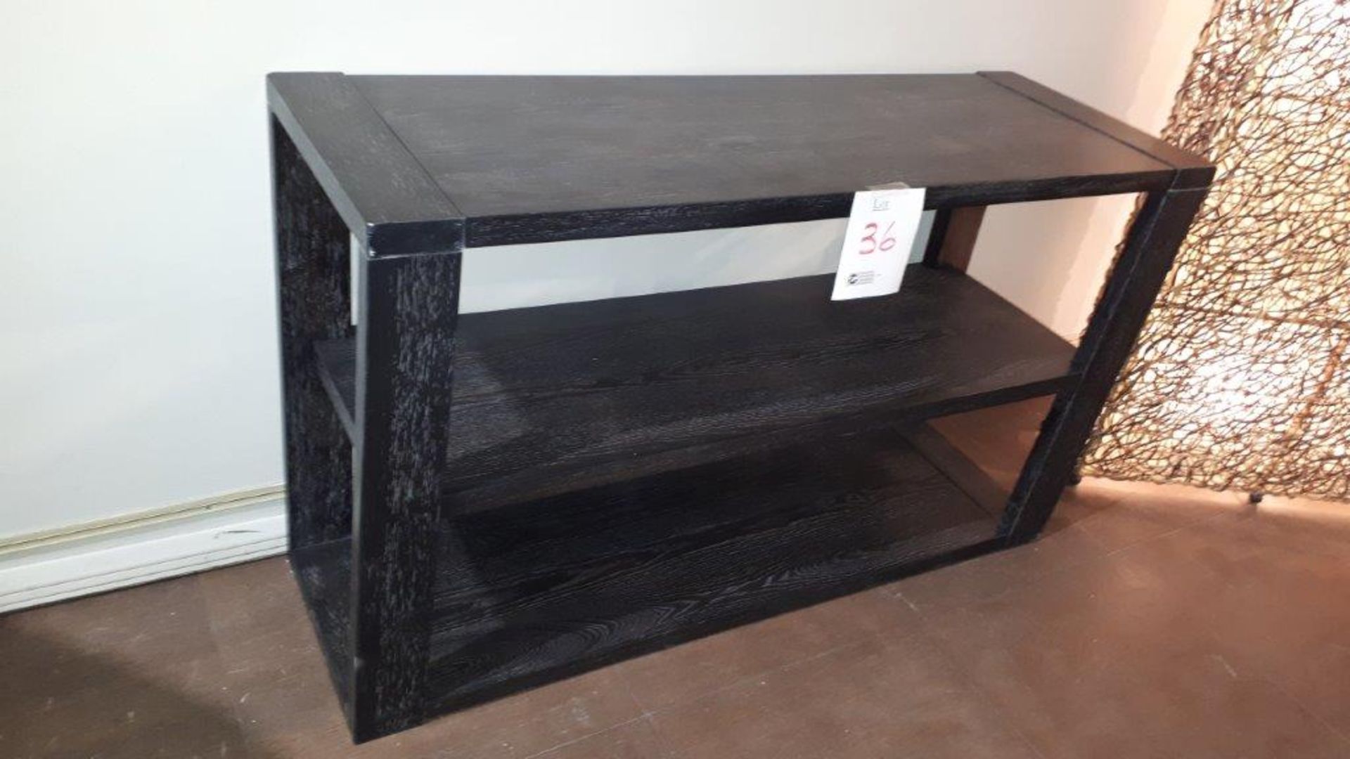 Console stand, 50”x17”x30”