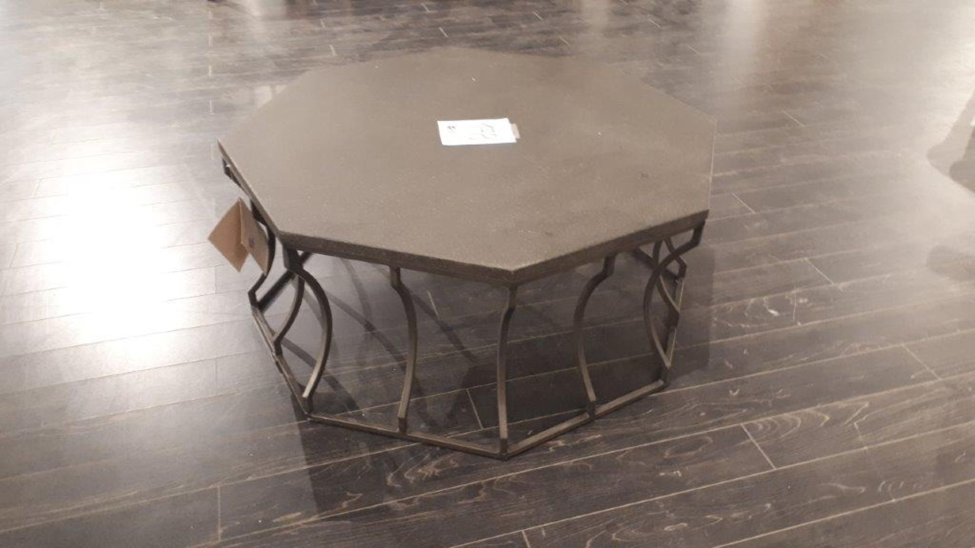 Octagon shaped table