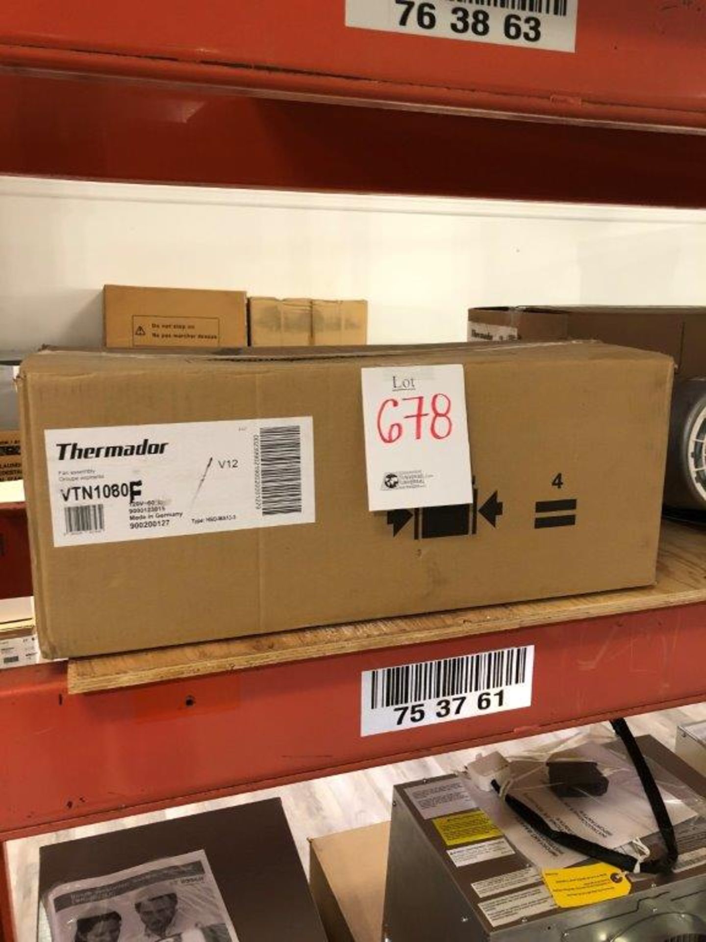 Thermador VTN1080F intergrated blower