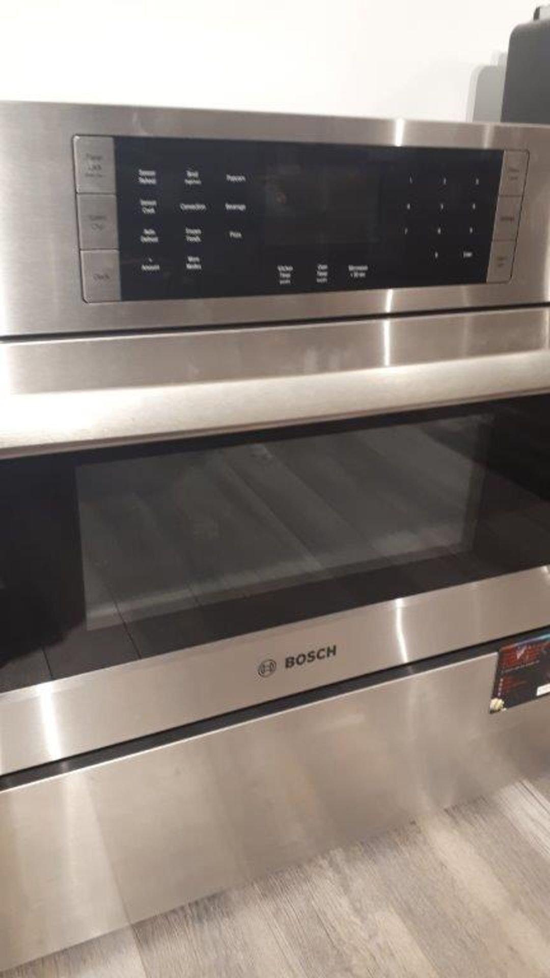 Bosch HMCP0252UC 30” stainless steel speed oven, convection, 1.6cu.ft - Image 2 of 5