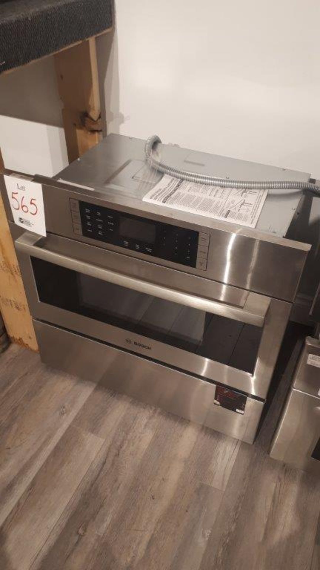 Bosch HMCP0252UC 30” stainless steel speed oven, convection, 1.6cu.ft