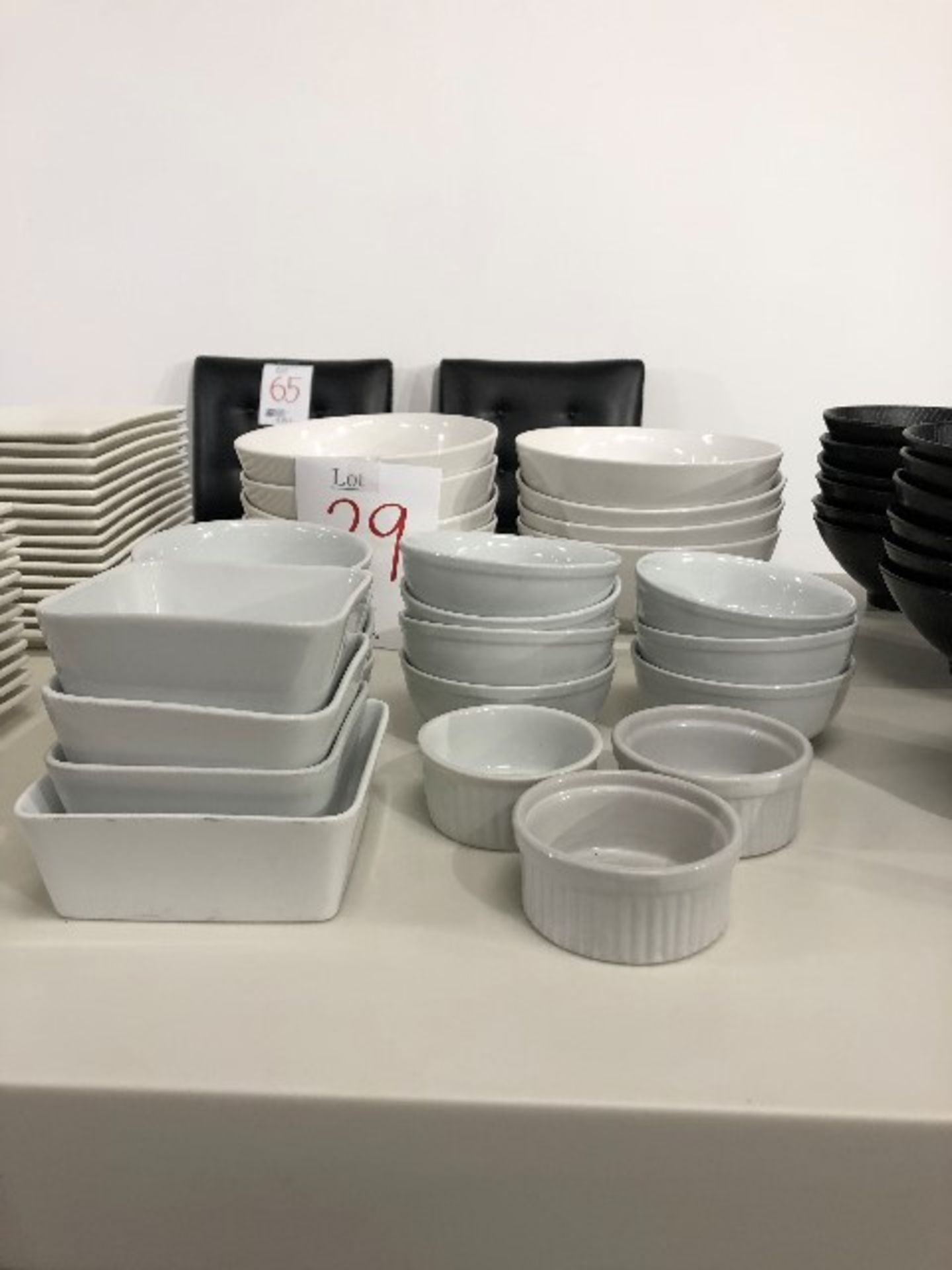 Assorted bowls, etc..., 18 pcs (Lot)