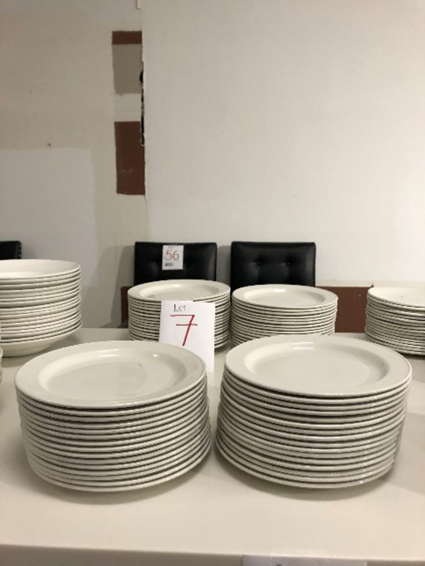 Appetizer plates, 9”, 32 pcs (Lot)