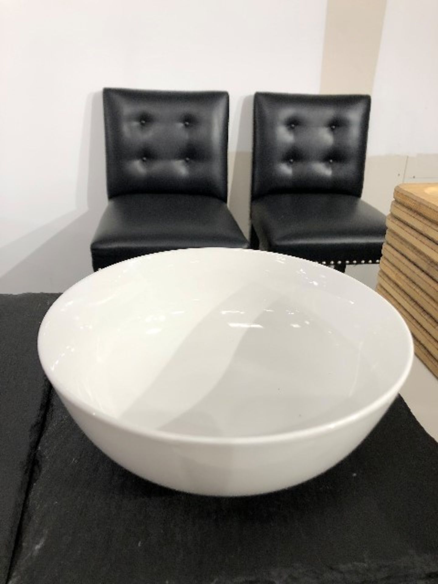 Round bowls, 8”, 8 pcs (Lot) - Image 2 of 2