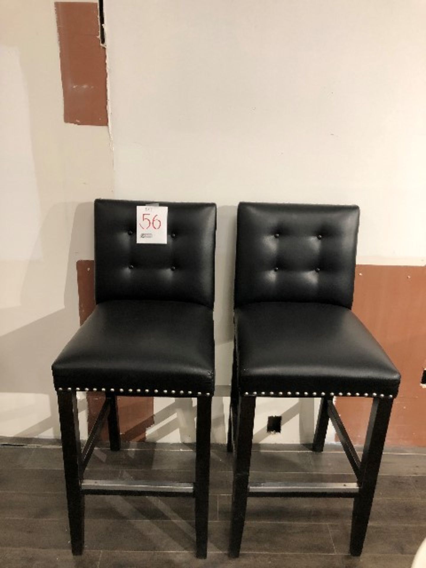 Bar stools, H.44”, 2 pcs