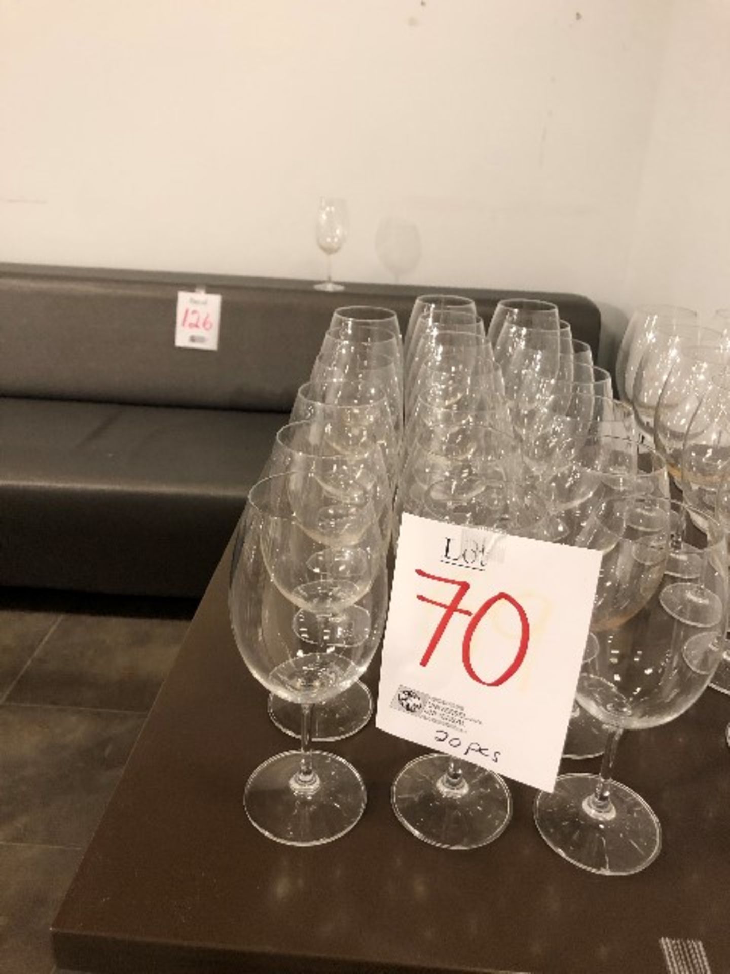 Wine glasses, 20 pcs (Lot)