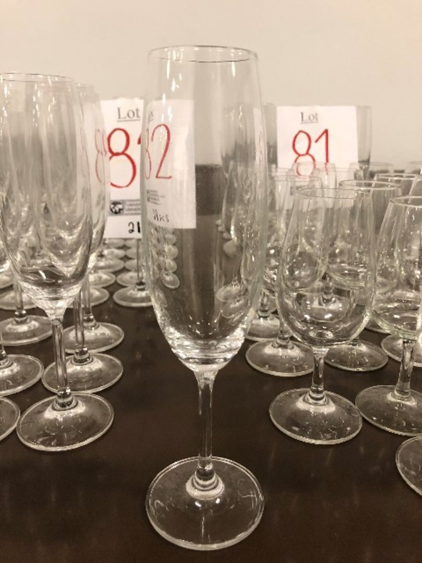 Wine glasses, 20 pcs (Lot) - Image 2 of 3