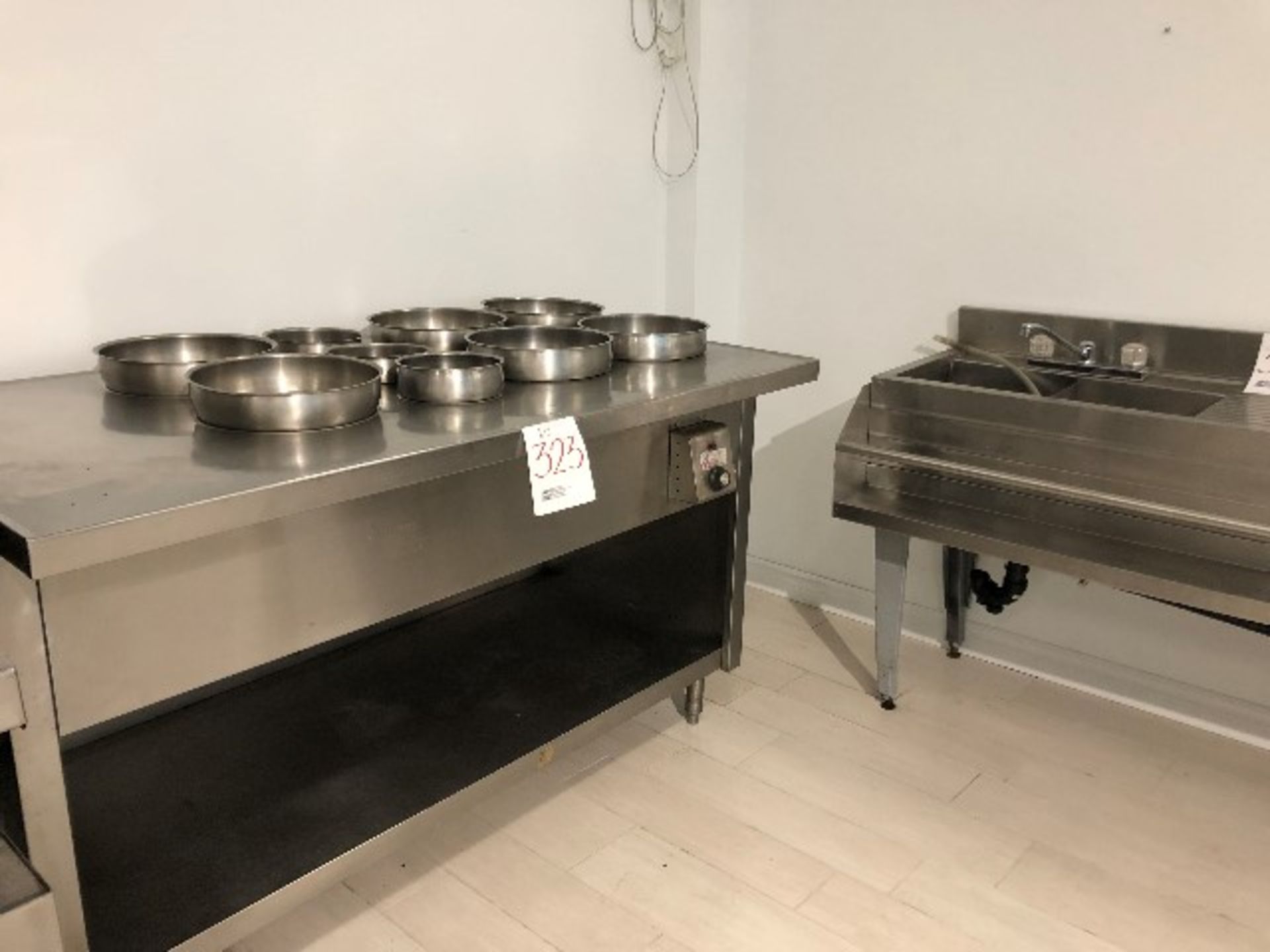 Stainless steel steam table, 60” - Image 3 of 3