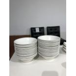 Round bowls, 6.5”, 28 pcs (Lot)
