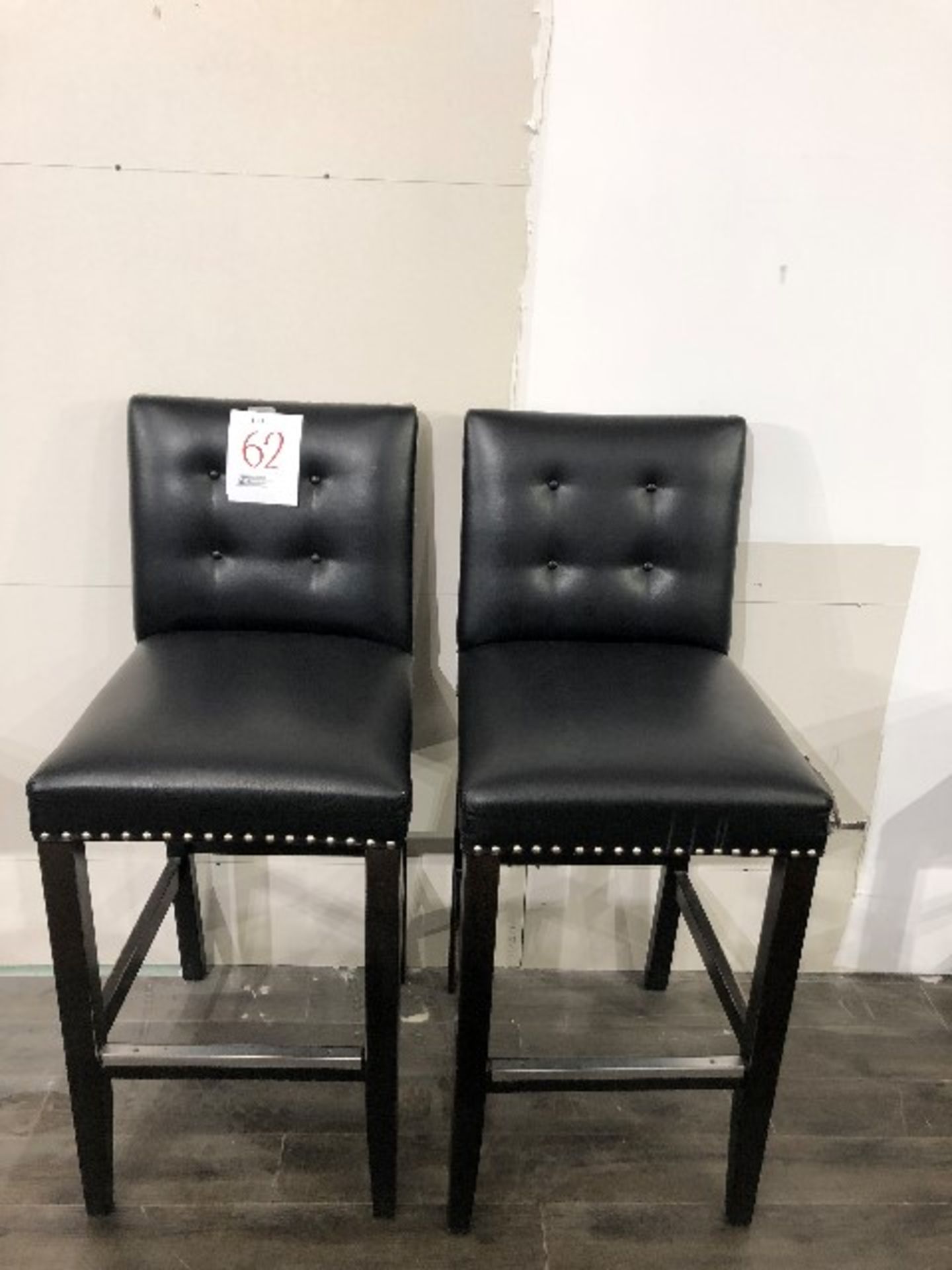 Bar stools, H.44”, 2 pcs