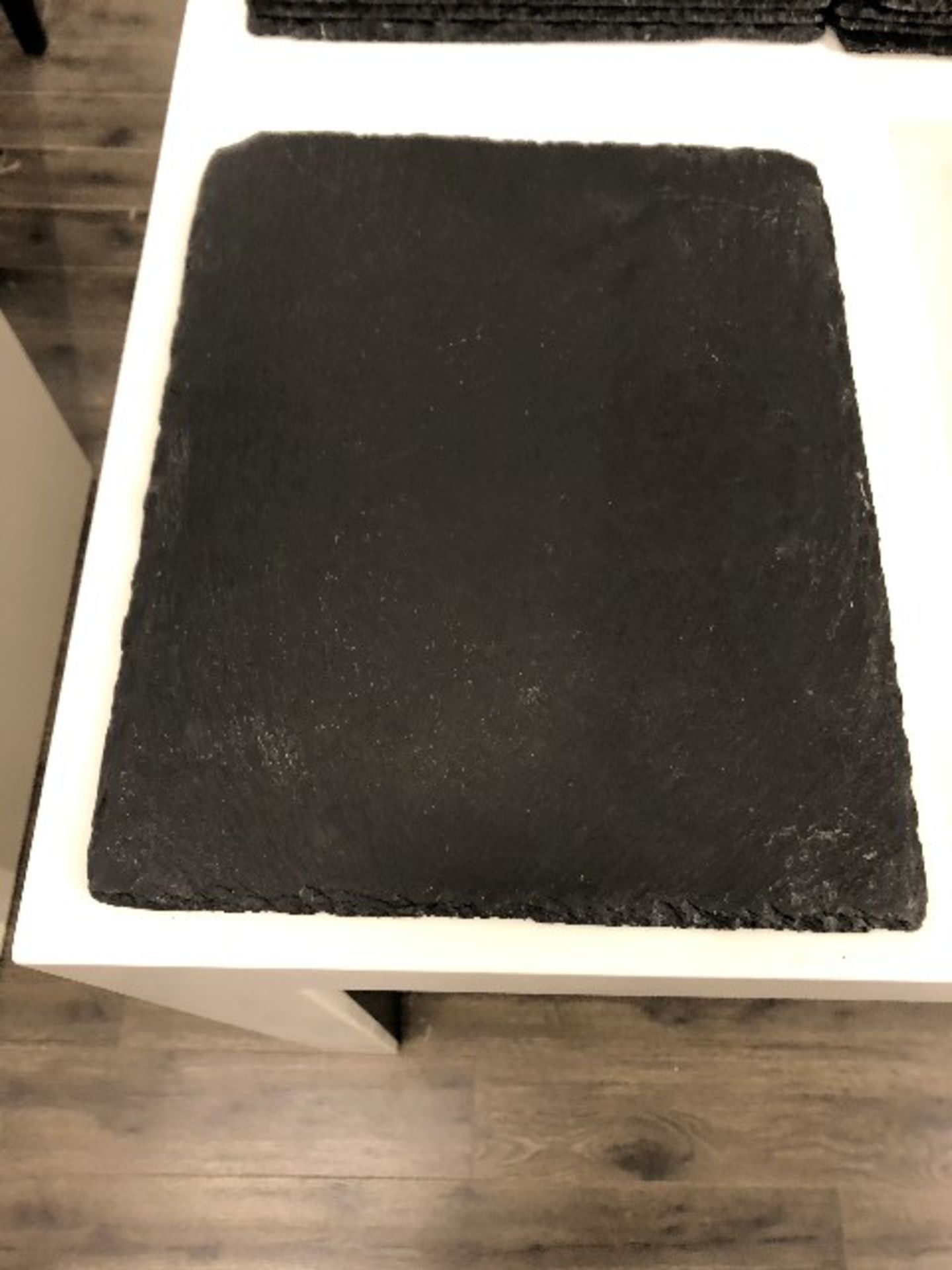 Slate serving boards, 12”x10”, 12 pcs (Lot) - Image 2 of 2