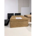 Wooden serving boards, 13”x8”, 18 pcs (Lot)