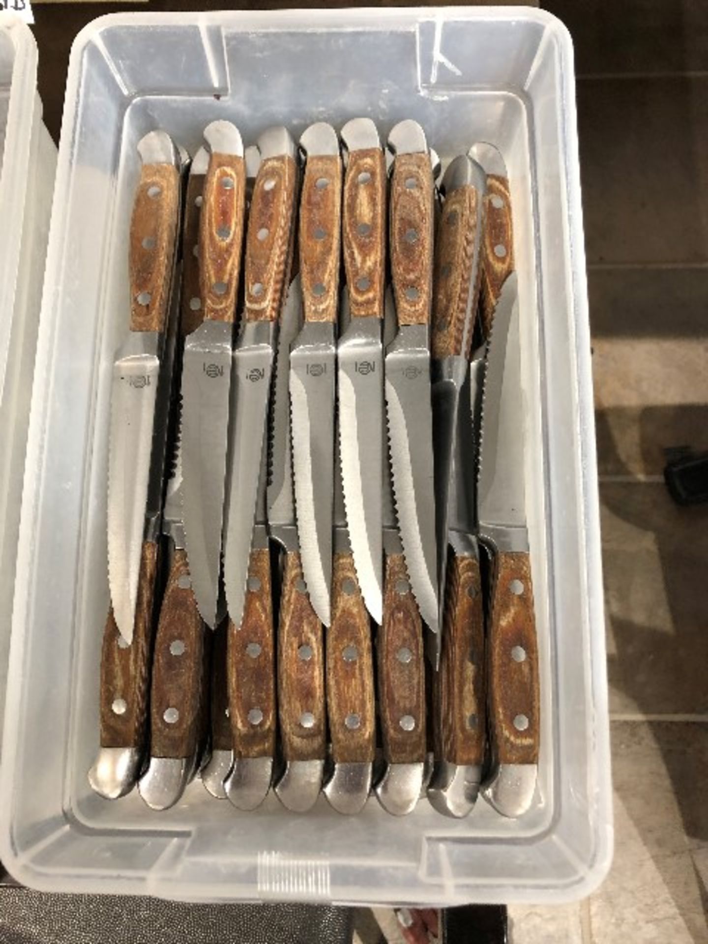 Steak knives, 62 pcs (Lot)