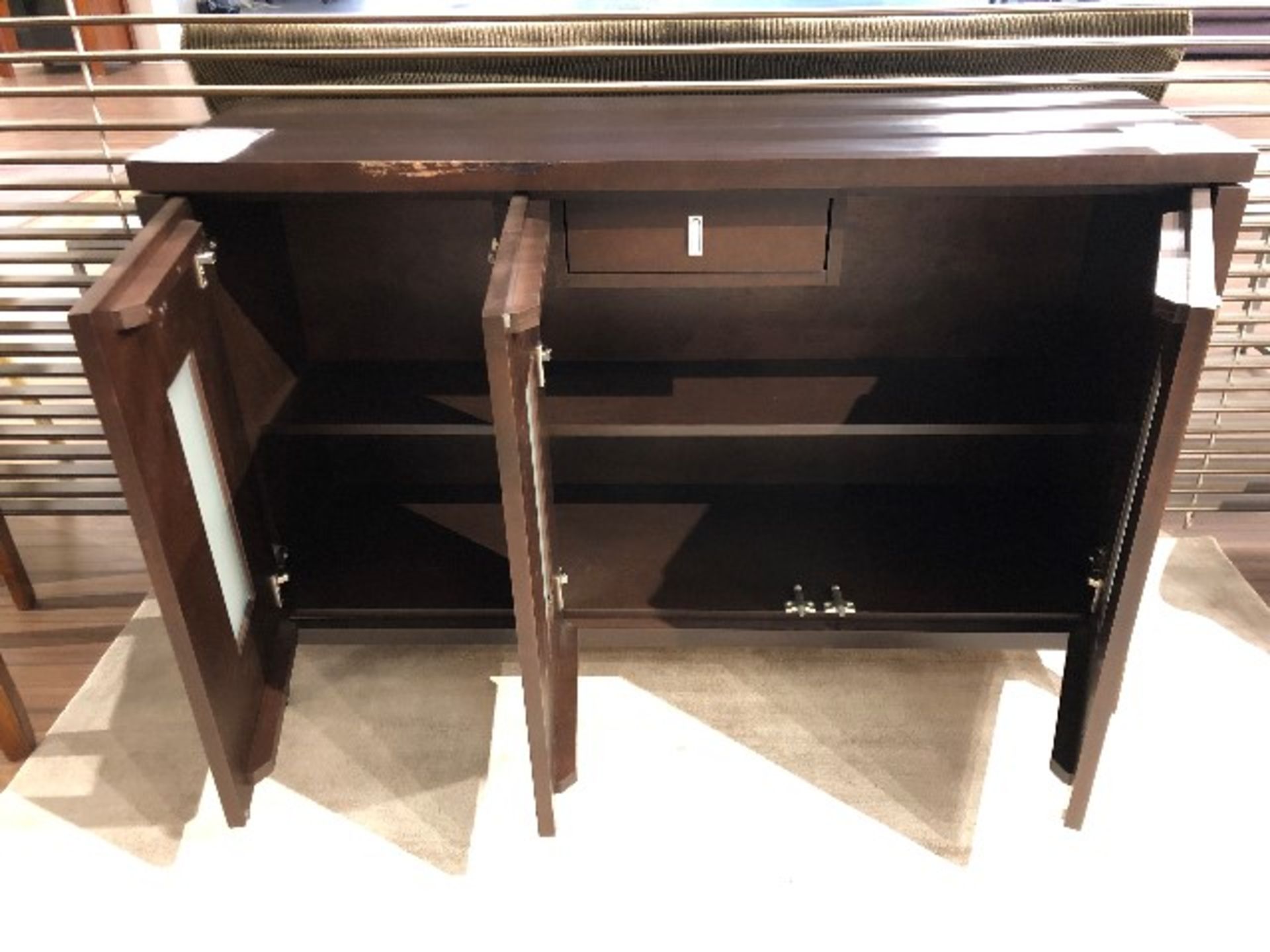 Buffet console, 51”x16”x33”, AS IS/TEL QUEL - Image 3 of 3