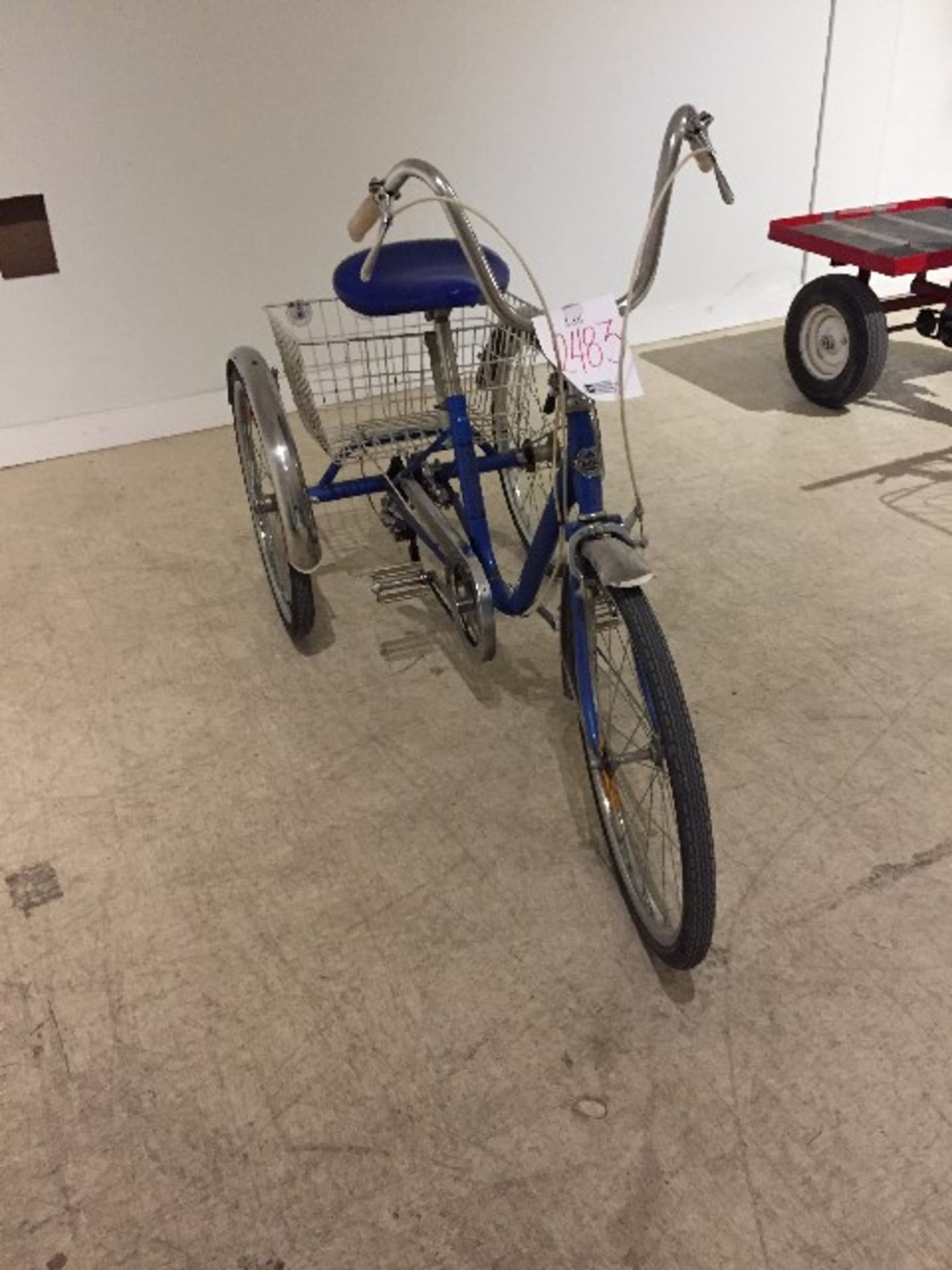 3-wheeler bicycle w/rear basket