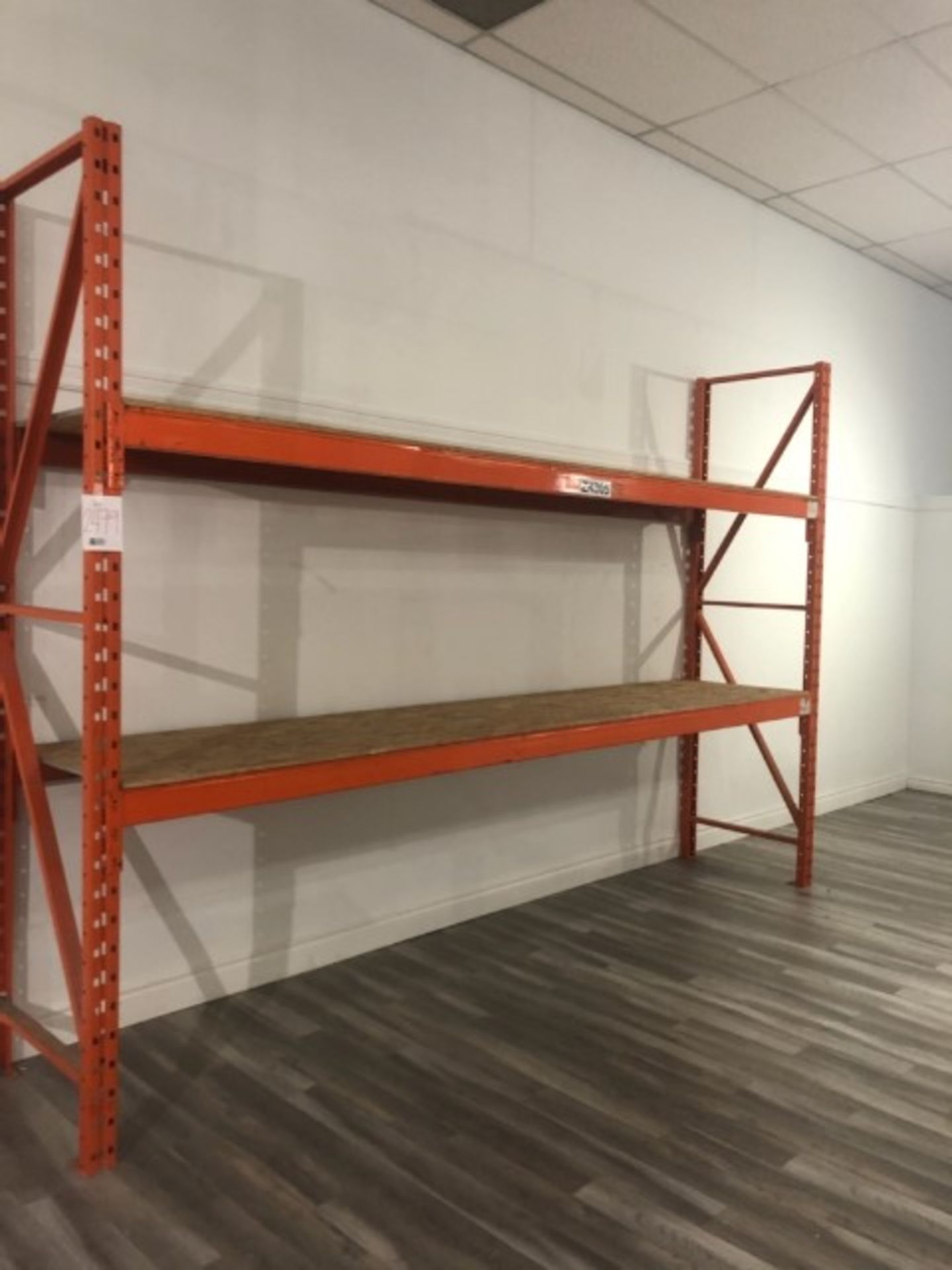 Industrial Ready rack H9'XW12'XD30" 1 section - Image 2 of 2