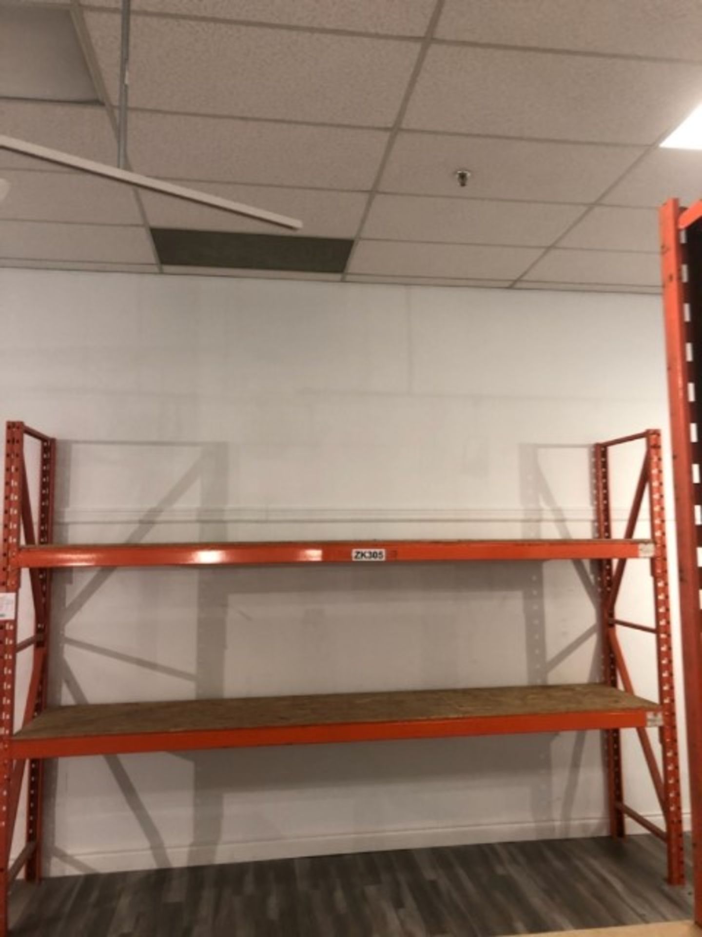 Industrial Ready rack H9'XW12'XD30" 1 section