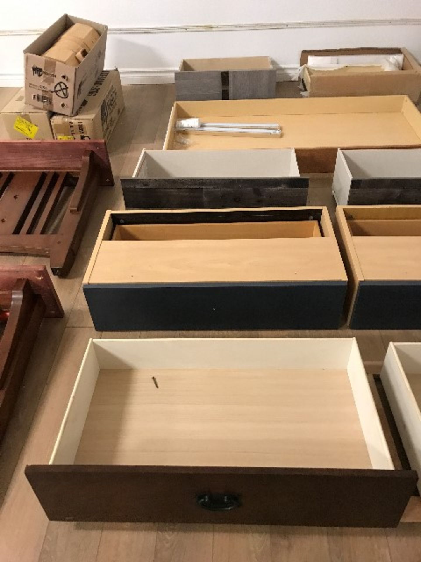 Assorted Drawers, table bases, etc. (Lot) (Warehouse overstock/parts as is/telquel) - Image 3 of 4