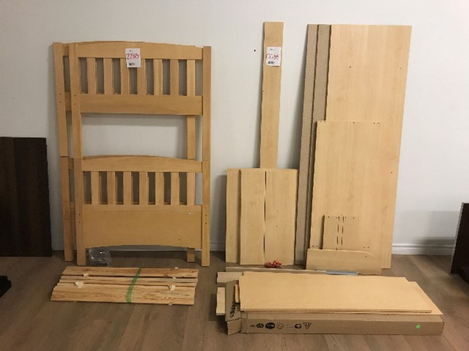 Assorted Bedroom parts (Lot) (Warehouse overstock/parts as is/telquel)
