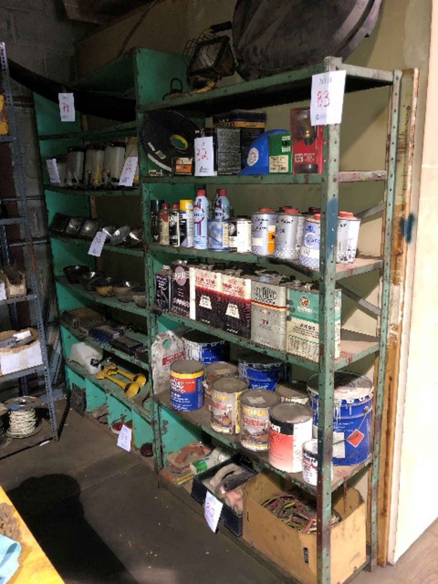 Assorted shelving units, 4 sections (Lot) - Image 2 of 2