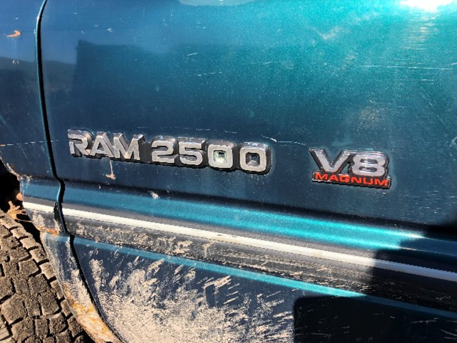 1997 Dodge Ram 2500 Larame SLT, V8 Magnum, pickup automatic, s/n: 387KF23229VM511482, 100 504.97 - Image 10 of 12