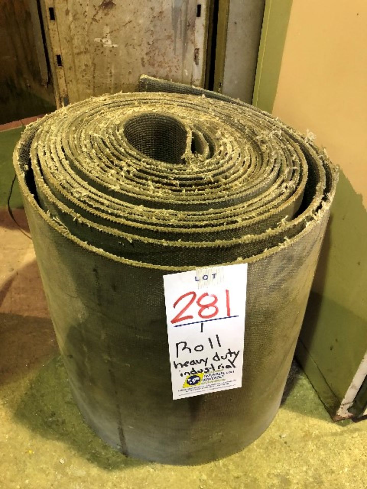 Heavy duty industrial roll