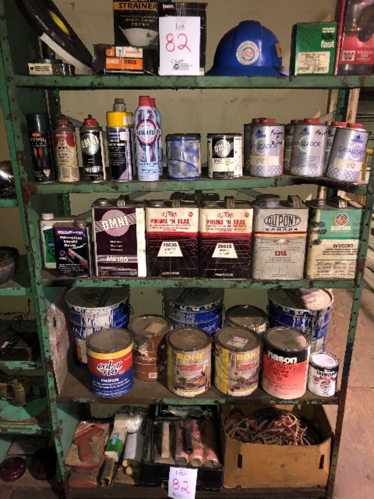 Assorted paint, cleaners, accessories, etc... (Lot)