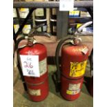 Fire extinguisher, 2 pcs
