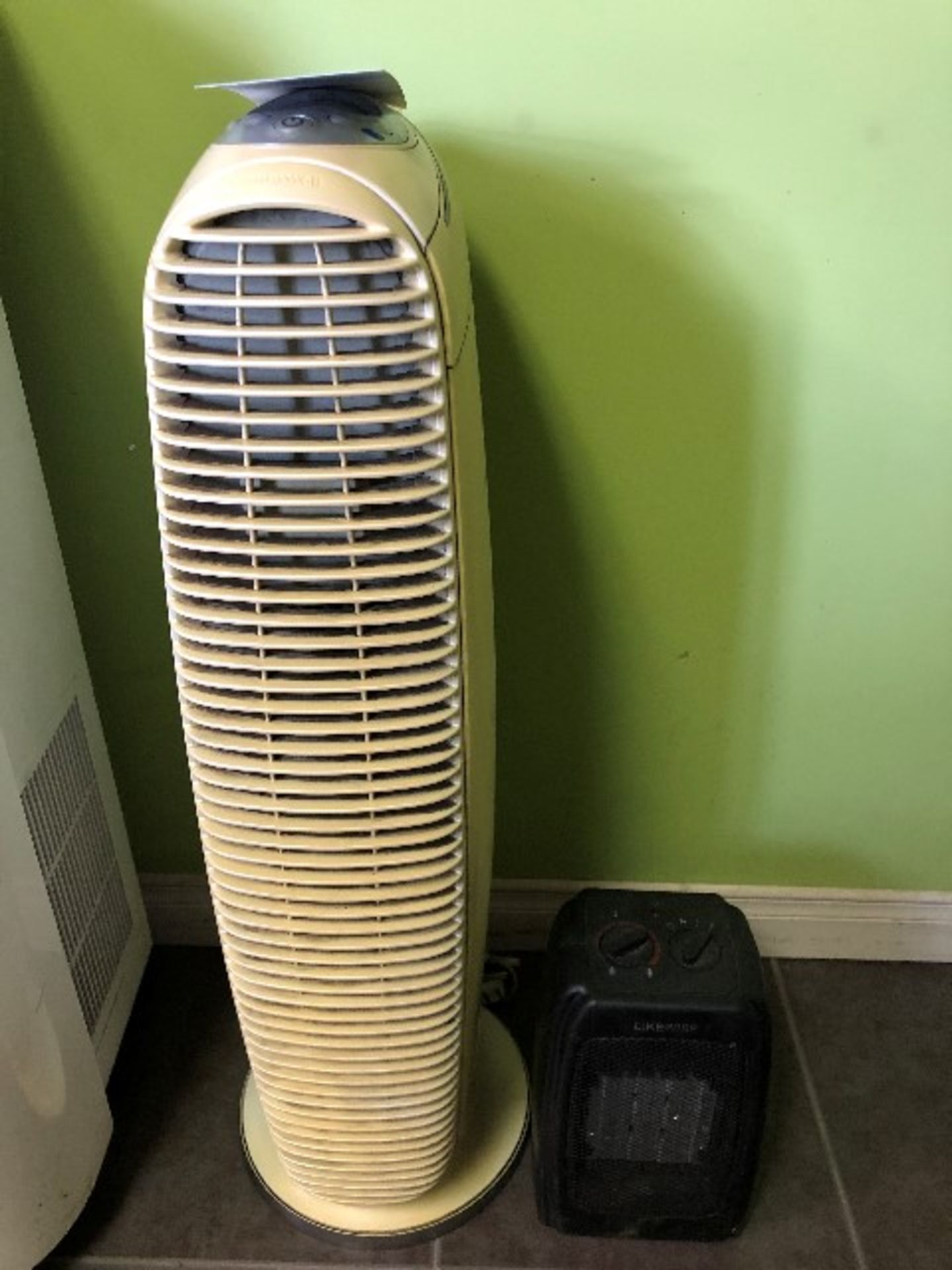 Honeywell fan & heater, 2 pcs