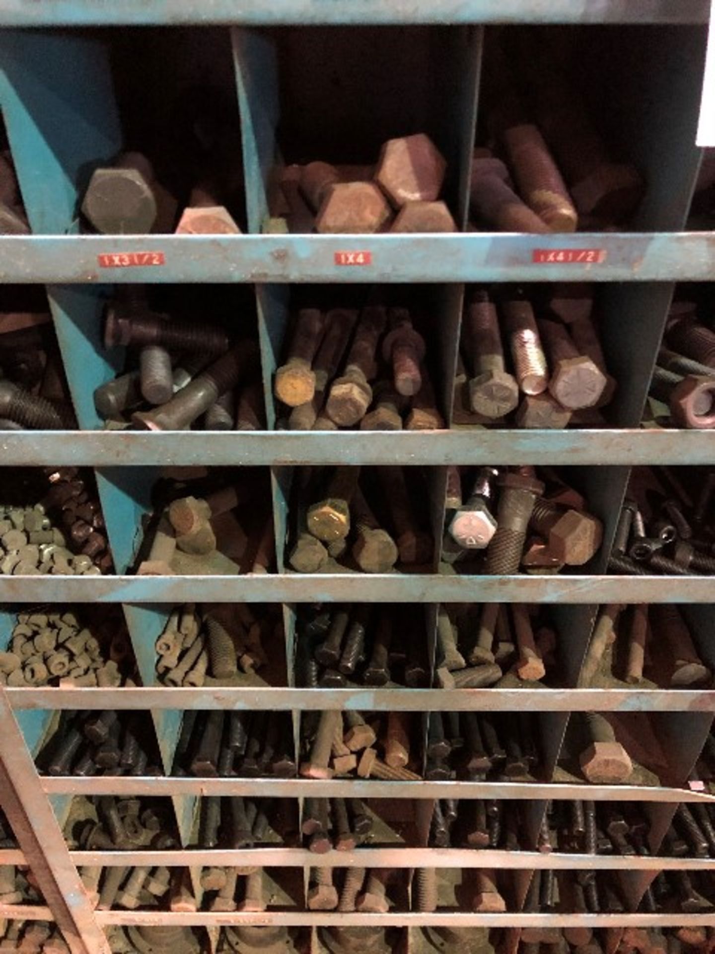 Assorted nuts & bolts, 72 bins (Lot) - Image 3 of 3