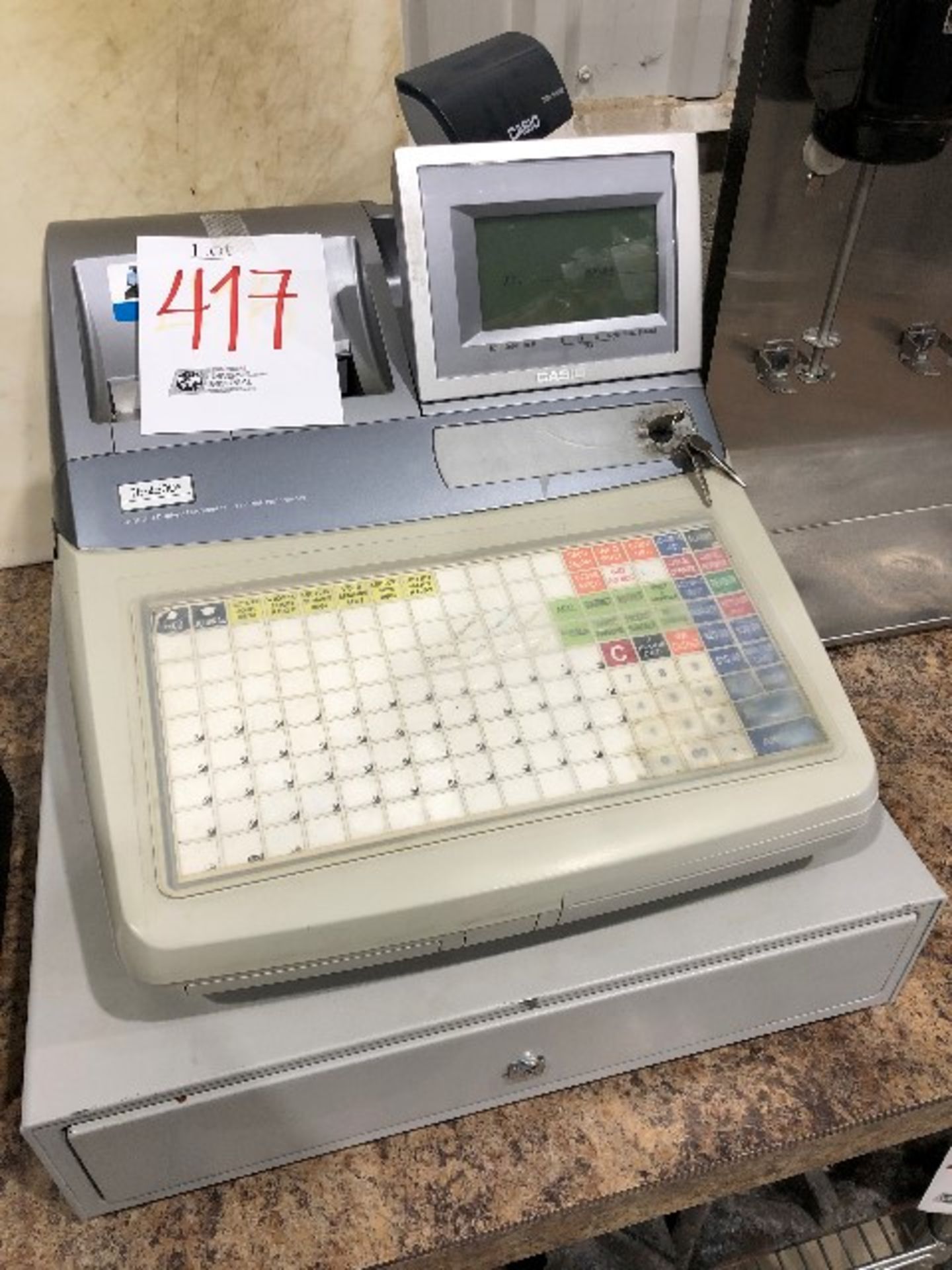 Casio TE-4500F cash register