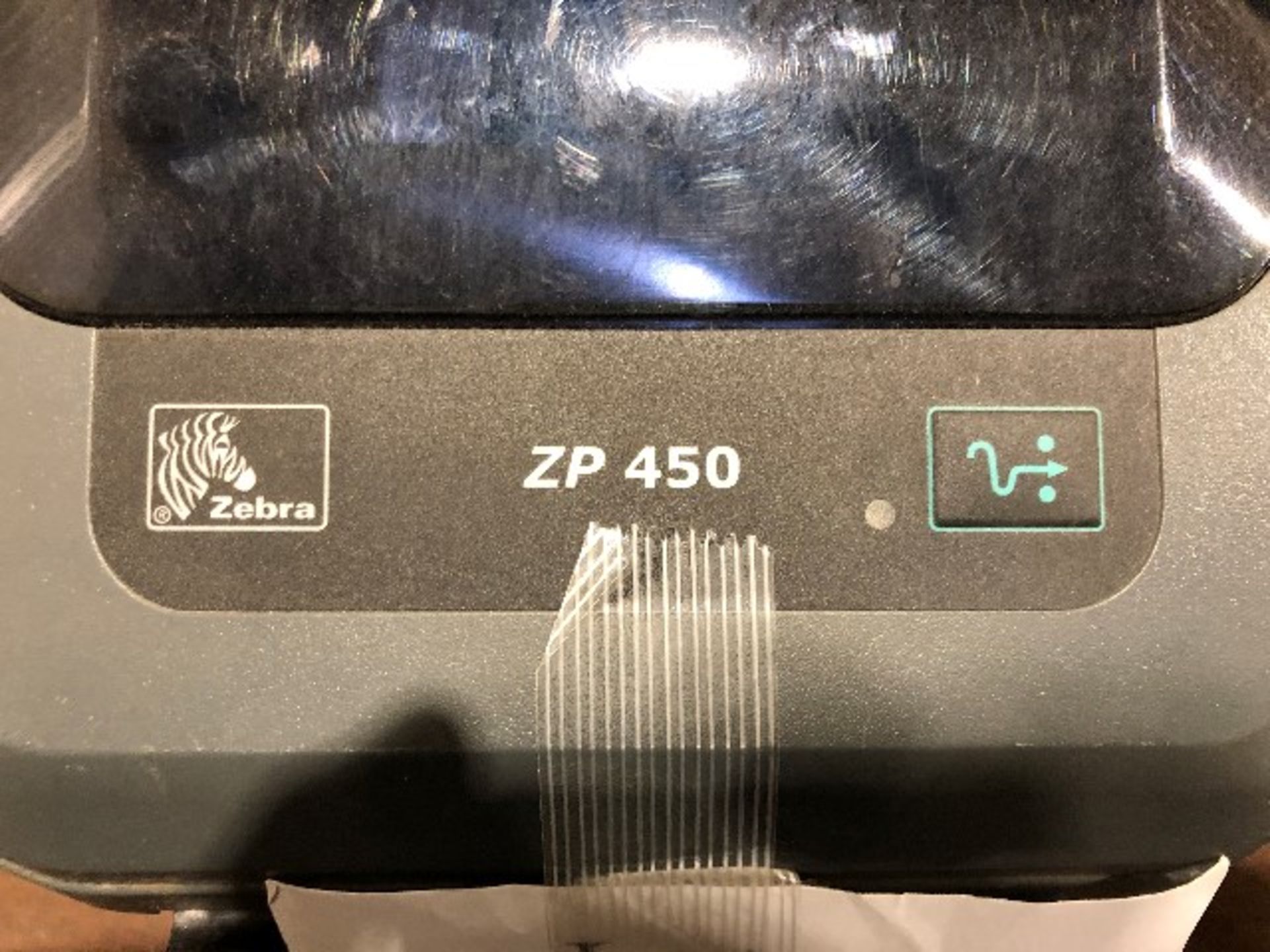 Zebra ZP450 thermal printer - Image 2 of 3