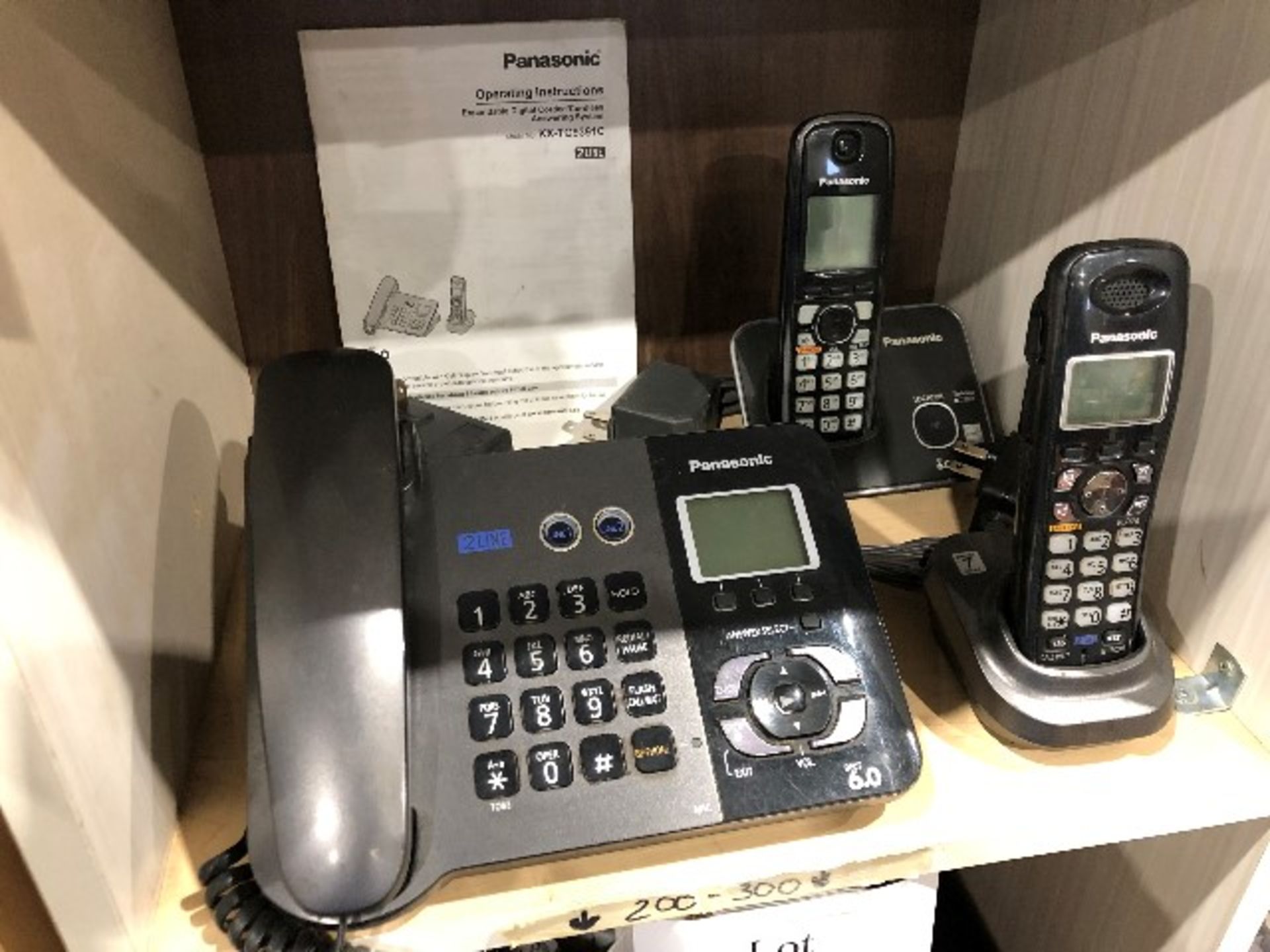 Panasonic KX-TG9391 2-Line phone w/cordless phone, etc...