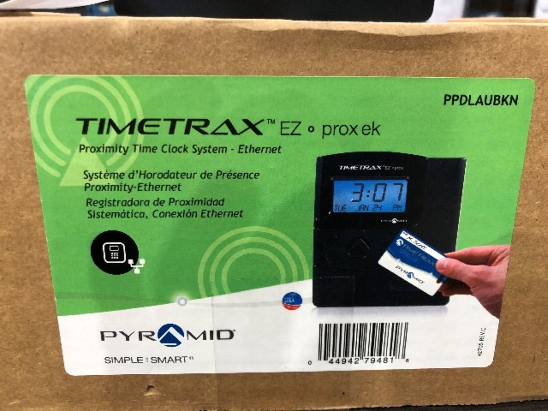 Pyramid Timetrax proximity time clock system, PPDLAUBKN - Bild 3 aus 3