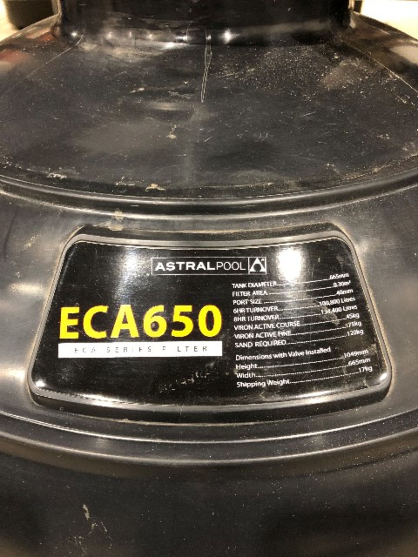 Astral Pool ECA650 filter & high performance CTX pump, 2pcs (Lot) - Image 4 of 5