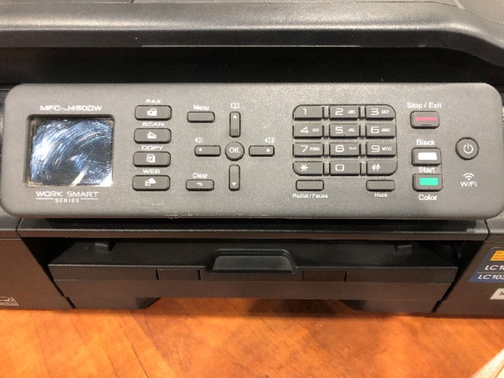 Brother MFC-J4500W multi function printer - Image 3 of 3