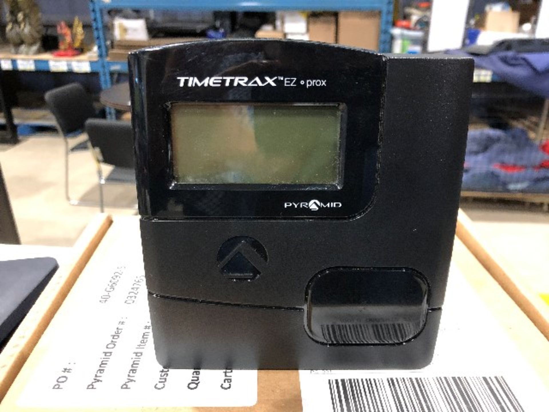 Pyramid Timetrax proximity time clock system, PPDLAUBKN