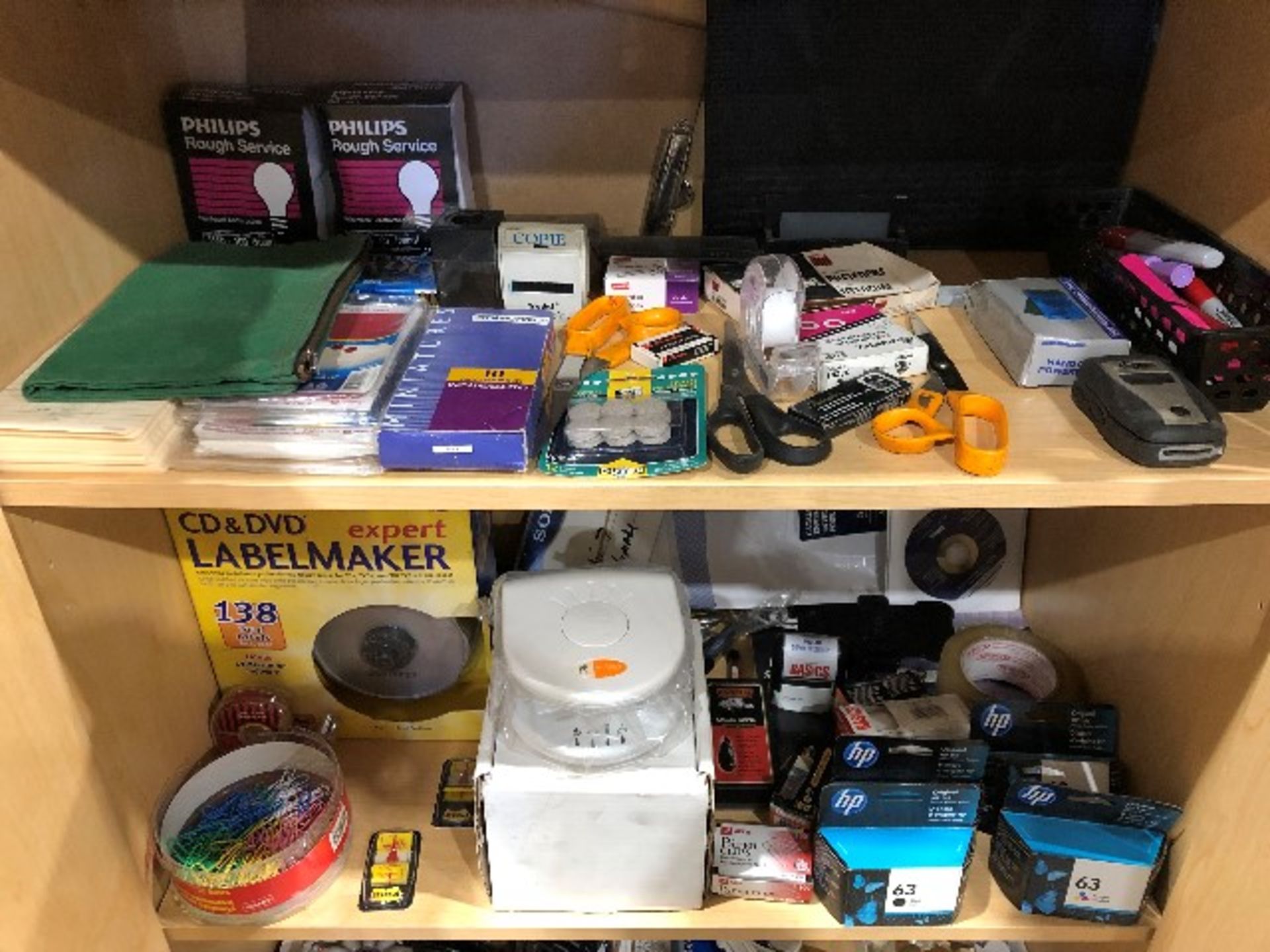 Assorted office supplies, etc... (Lot) - Image 2 of 3